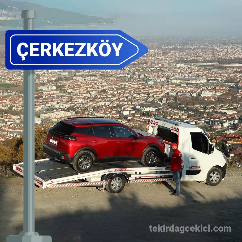 Çerkezköy Acil Çekici ve En Yakın Kurtarıcı